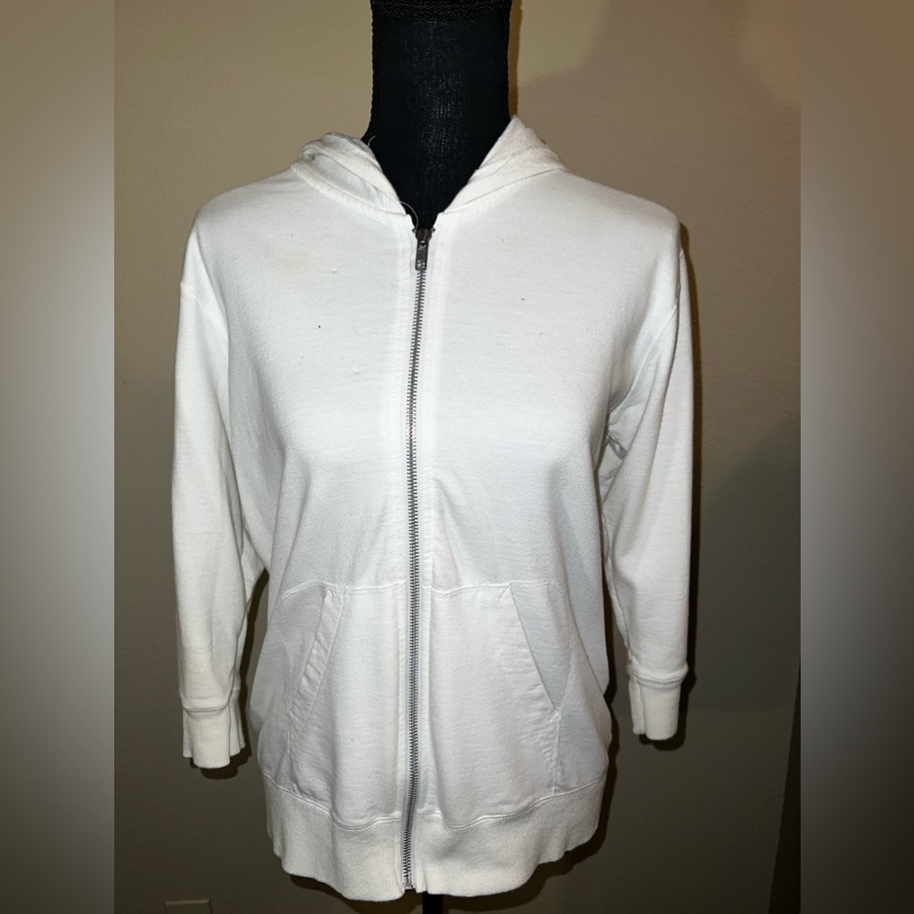 Hanes 3/4 Length Sleeve Zip Up